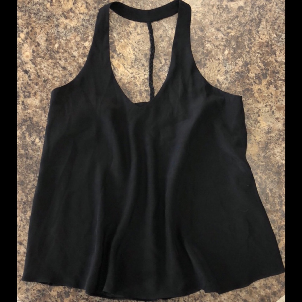 Racer Back Silk Tank